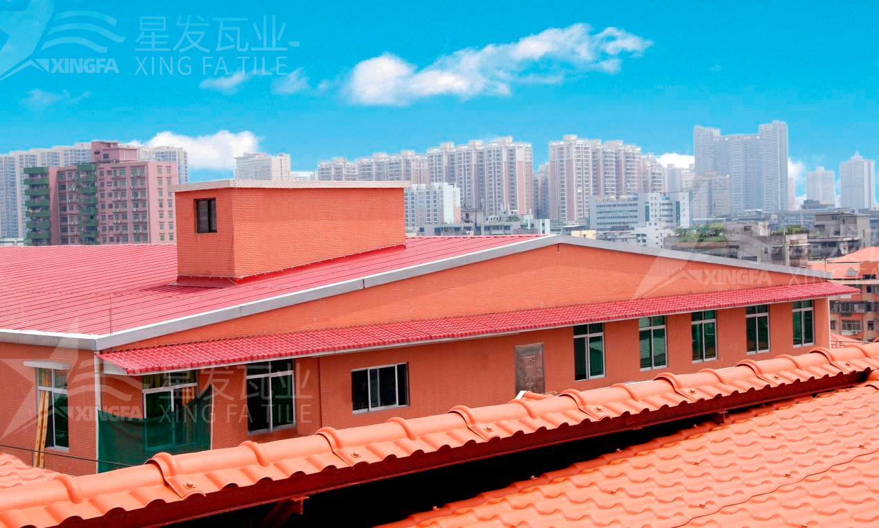 樹脂瓦非常適用于農(nóng)村房屋的改造，既實(shí)用，性價(jià)比又高！